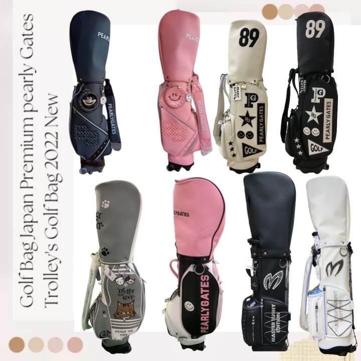 Golf Bag Japan Premium pearly Gates Trolley's Golf Bag 2022 New