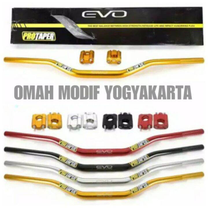 Stang Setang Fatbar Protaper Evo Low 4 Mm Plus Raiser Peninggi Stang