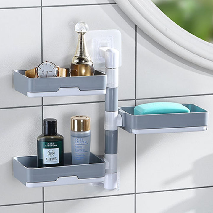 Hanging Bathroom Soap Dish, Multi-layer Soap Box Wall