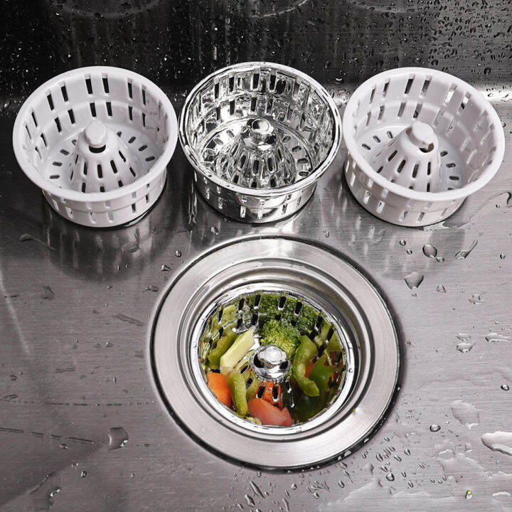 Sink Filter Mesh Basin Drain Strainer Waste Screen Hair Catchers Food