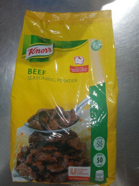 knorr beef seasoning powder 1kg Lazada PH
