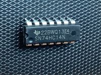 SN74HC14N DIP-14 74HC14N 74HC14 Original genuine logic chip Six Schmidt triggers non-door