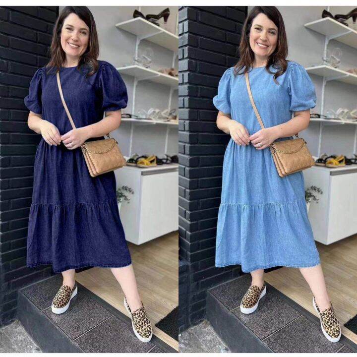 Lazada shop denim dress