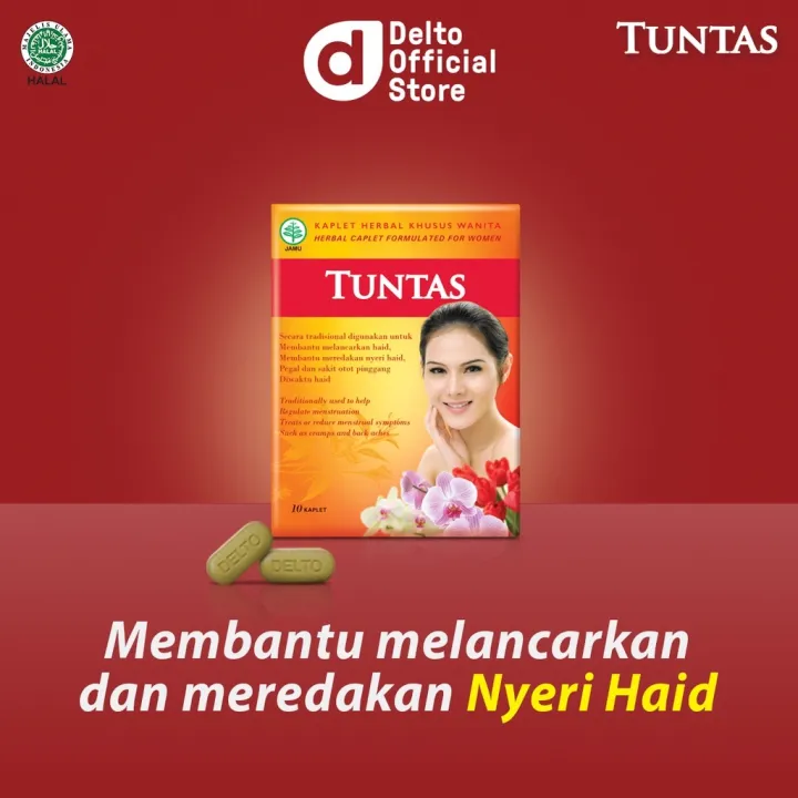 Tuntas / Jamu Herbal Pil Tuntas - Untuk Melancarkan Haid | Lazada