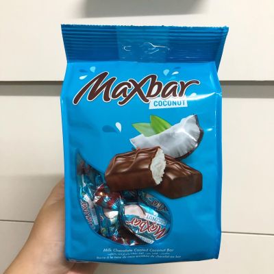 Maxbar Milk Chocolate Coconut Bar ช็อกโกแลตสอดไส้มะพร้าว