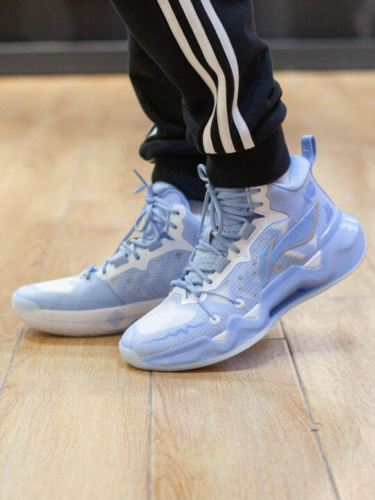 Lining basketball Shoes Lining liren 2 men's support stable middle top professional game shoes