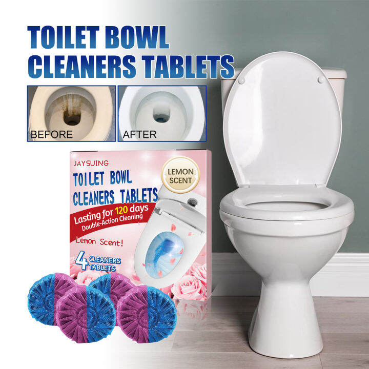 Jaysuing Toilet Bowl Cleaner Automatic Toilet Bowl Cleaning Tablet