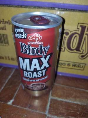 Birdy max roast 1ลัง 180ml* 30กระปอง  กาเเฟกระป๋องไม่มีน้ำตาล รสชาติดี เข้มข้น  สอบถาม0882925108