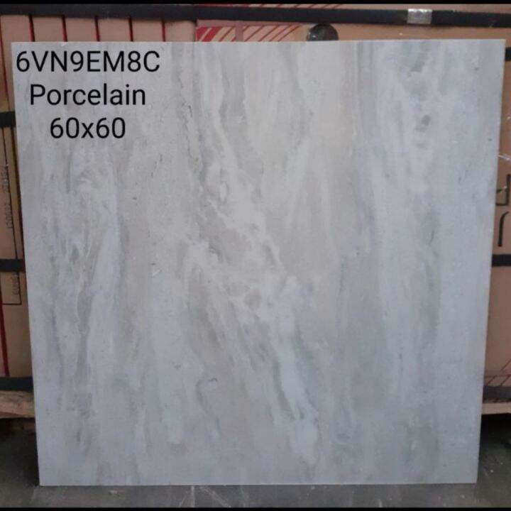 Granit Lantai X Gvn Em C Textur Glosy By Porcelain Lazada Indonesia