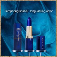 Lessxcoco Blue Enchantress Color เปลี่ยนลิปสติกพราวลดริ้วรอยริมฝีปากกระจ่างใสสีติดทนนานเพิ่มความชุ่มชื้น