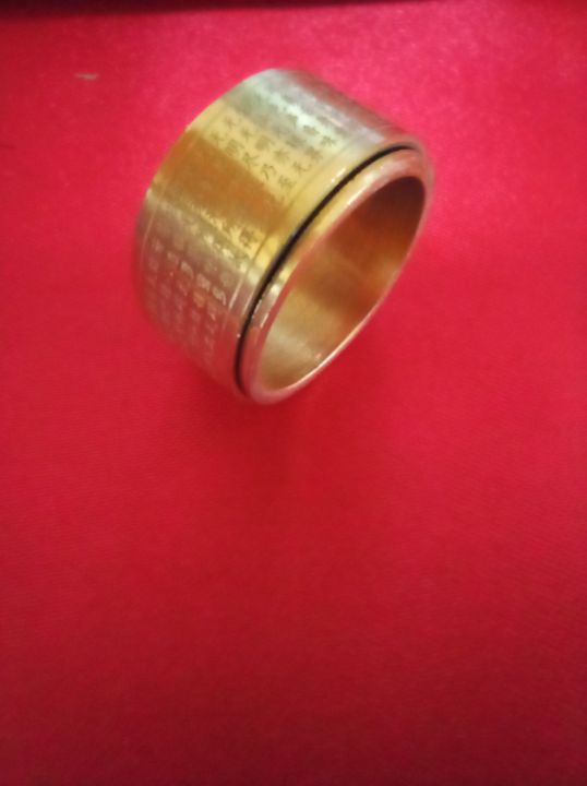 แหวนทิเบต-ทอง18k-ปลูกเสกหลายวาระที่ทิเบตสวยมากครับ