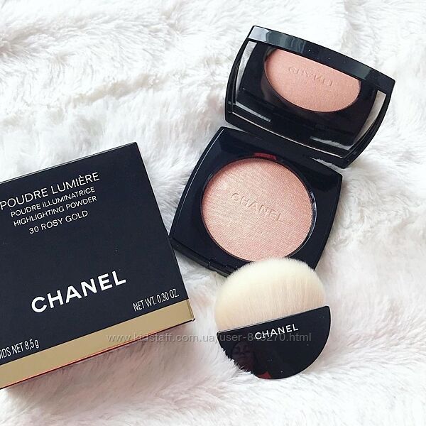 CHANEL POUDRE LUMIERE HIGHLIGHTING POWDER SWATCH  REVIEW  YouTube