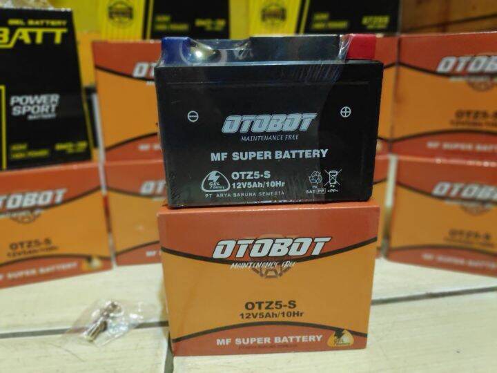 AKI KERING MOTOR REVO OTOBOT GTZ5S 5AH | Lazada Indonesia