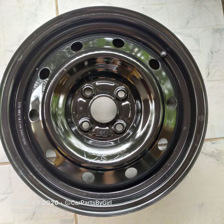 ราคาต่อวง-กะทะล้อ-toyota-suzuki-mazda-ขอบ14x5j-4รู100-ดุม-54-1