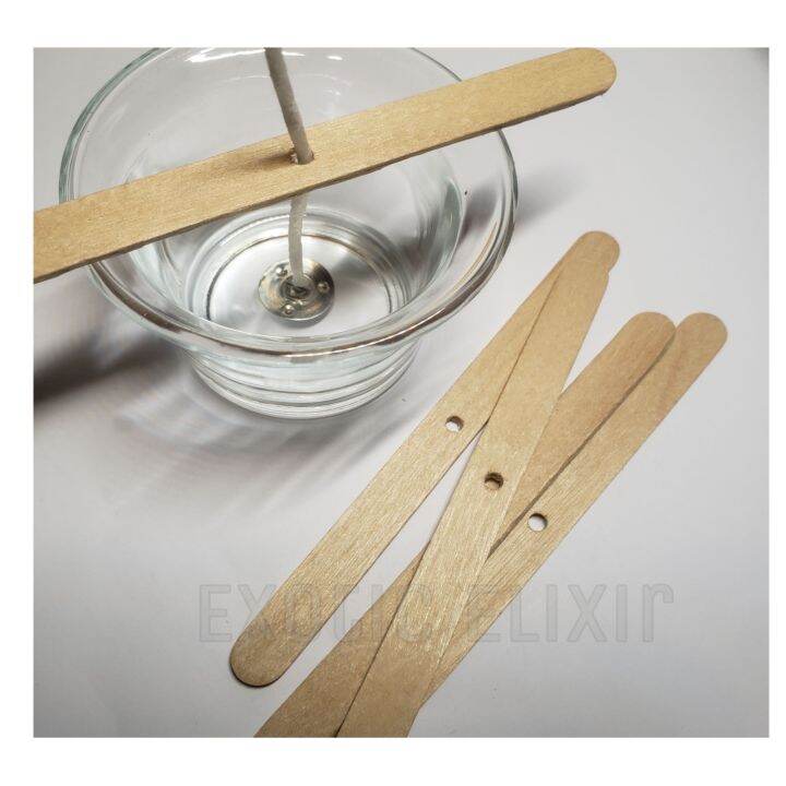 Candle Wick Holder Centering Device Wood Holder for Candle Making