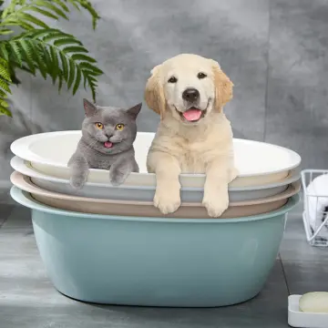 Elevated Dog Pet Bathtub Fold-able Small Medium Dog Washing Pool for Bathing  Shower Grooming Cat Kitten Bathtub Outdoor Indoor