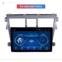 จอ Android​10.0​ 9​ นิ้ว พร้อมหน้ากากตรงรุ่น สำหรับToyota vios โตโยต้าวีออส 2007 - 2012