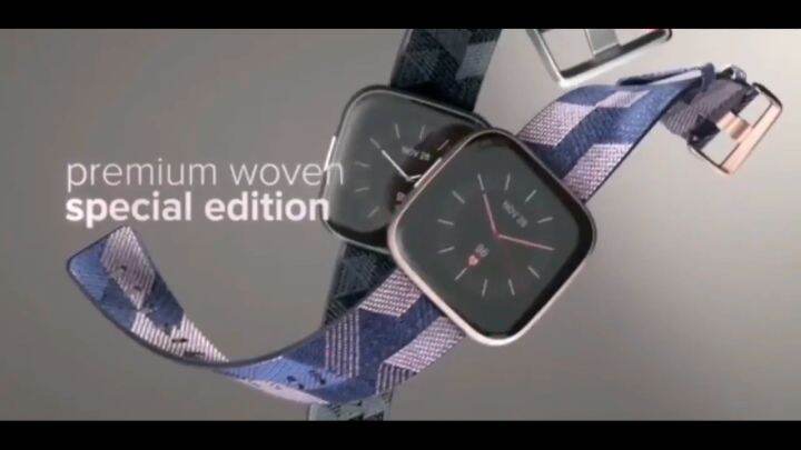 Fitbit Versa 2 Special Edition Health And Fitness Smartwatch Se Navy