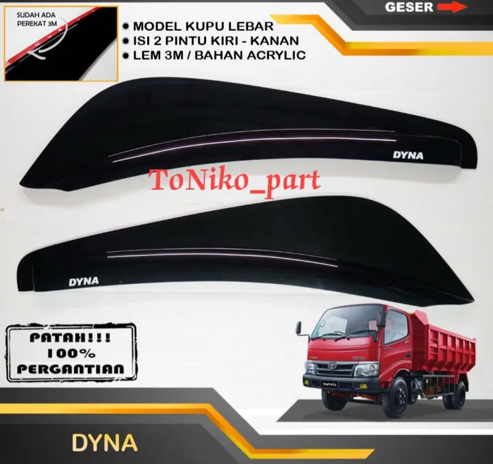 Talang Air Toyota Dyna Model Kupu Lebar M Lazada Indonesia