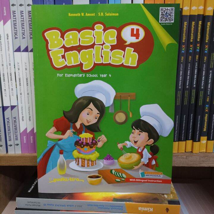 Buku Basic English Kelas 4 SD Kurikulum Merdeka Yudistira | Lazada ...