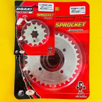 สเตอร์หน้า+สเตอร์หลังเลส osaki 14-34 spark spark nano park z y100 /x1