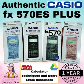 Calculatrice scientifique CASIO FX-570ES Plus - Rose