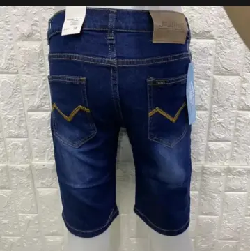 3 Colors Men's Plus Size Jeans Plain Black Blue Denim Pants