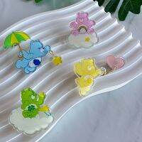 เข็มกลัด แคร์แบร์ แบบพิน care bears pin  เซ็ต 4 ชิ้น พร้อมส่ง