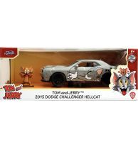 โมเดลรถเหล็ก 1/24 TOM &amp; JERRY 2015 DODGE CHALLENGER HELLCAT [Jada]