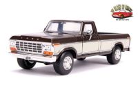 โมเดลรถเหล็ก 1/24 Ford F-150 1979 สีม่วงมังคุด จาด้าทอยด์