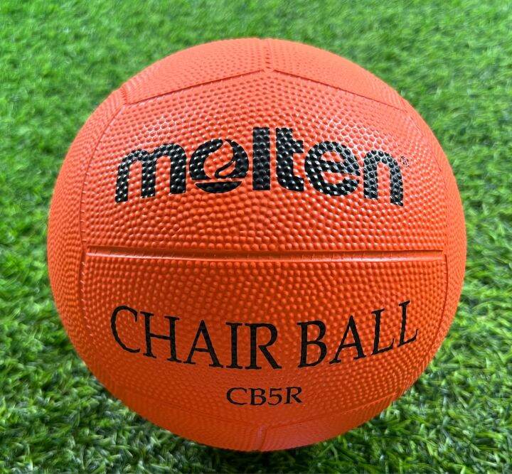 CHAIR BALL แชร์บอลยาง สีส้ม ยี่ห้อ Molten เบอร์ 5 รุ่น CB5R ลูกแชร์บอล