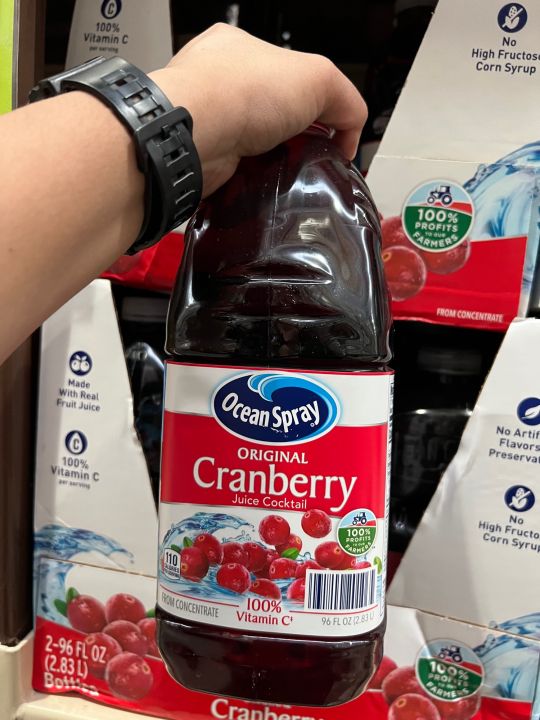 Ocean Spray Organic Cranberry Juice Liters Lazada Ph