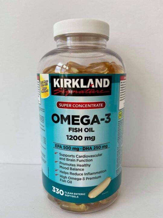 MADE IN CANADA Kirkland Signature Super Concentrate OMEGA3 Fish Oil