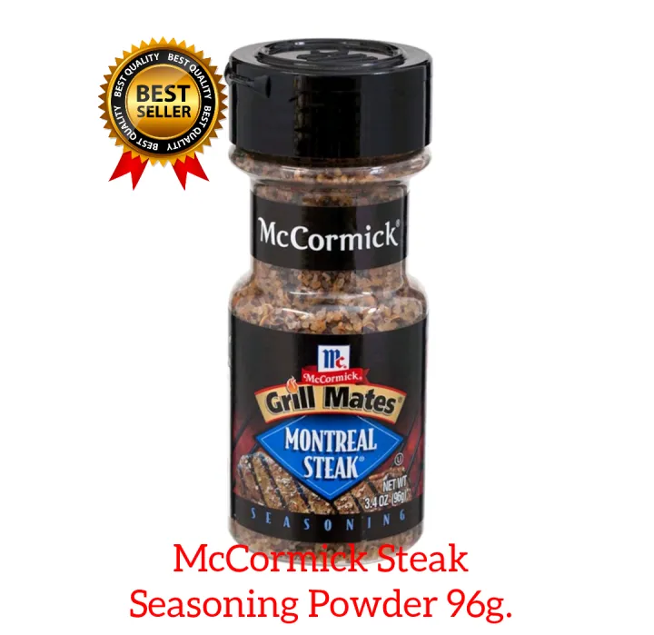 Mccormick Steak Seasoning Powder 96g แม็คคอร์มิคผงปรุงรสสำหรับสเต็ก 96