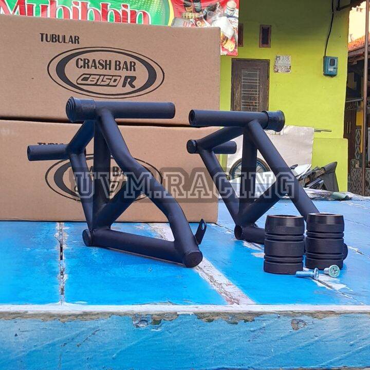 Tubular Crashbar CB 150 VERZA Slider Agna Tubular CB Verza Crashbar