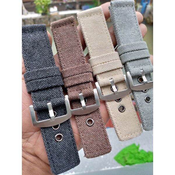 Strap tali jam tangan Kanvas Denim Kokoh universal Lazada Indonesia