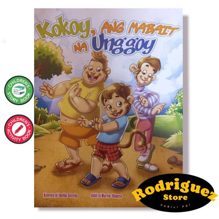 Filipino Story Book Kokoy, Ang Mabait Na Unggoy Lazada PH