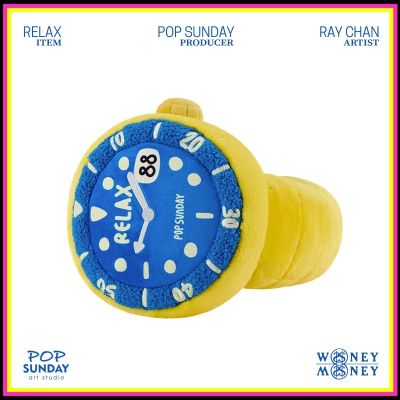 Popsunday หมอนรองคอสำหรับนาฬิกาหมอนรองคอหมอนรองคอตุ๊กตายัดนุ่น POP Sunday Home แฟชั่นสำหรับเล่น