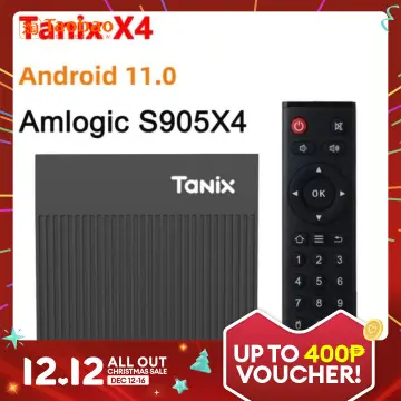 Shop Amlogic S905X4 online  Amlogic S905X4 Quad Core Andorid 11 Dual WiFi  HD 8K TV Box 