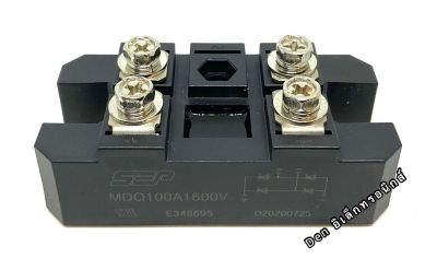 MDQ100A 1600V โมดูลDiode Single Phase Diode Bridge Rectifier 100A 1600V. ไดโอด4น๊อต