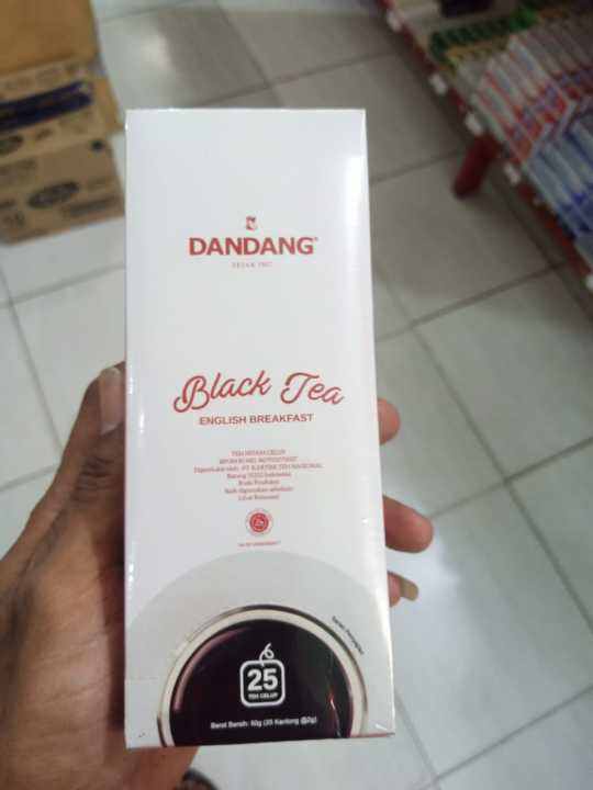 teh celup dandang black tea isi 25 Lazada Indonesia