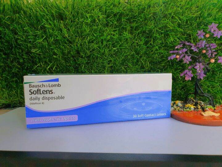 คอนแทคแลนส์ใส-แบบรายวัน-bausch-amp-lomb-soflens-daily-1กล่อง-15คู่