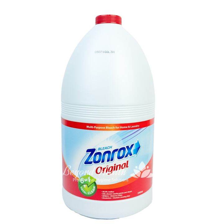 zonrox bleach liquid original 1 gallon Lazada PH