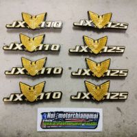 โลโก้ฝากระเป๋า jx110 jx125 ตราฝากระเป๋า honda jx 110 jx 125 โลโก้ ฝากระเป๋าข้าง honda jx110 jx125 งานใหม่