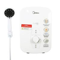 เครื่องทำน้ำอุ่น 3800 วัตต์ Midea รุ่น DSK38Q สีขาว Midea Electric Instant Water Heater DSK38Q White 3800W.