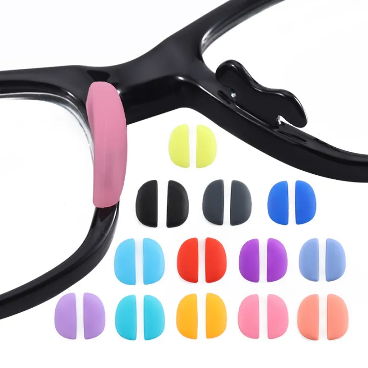 Glasses Accessories Silicone Nose Pad Insert Buckle Integrated Plugin