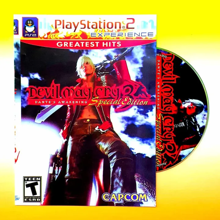 KASET PS2 DEVIL MAY CRY 3 DANTE