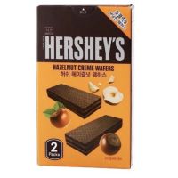 Hersheys chococream wafers เวเฟอร์เฮอร์ชีส์ รสเฮเซลนัท ขนาด 100 g.