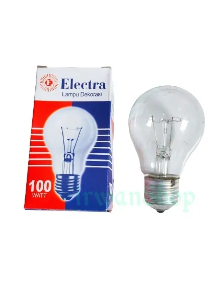 Lampu Pijar Electra 100 Watt / Bohlam Electra 100 Watt | Lazada Indonesia