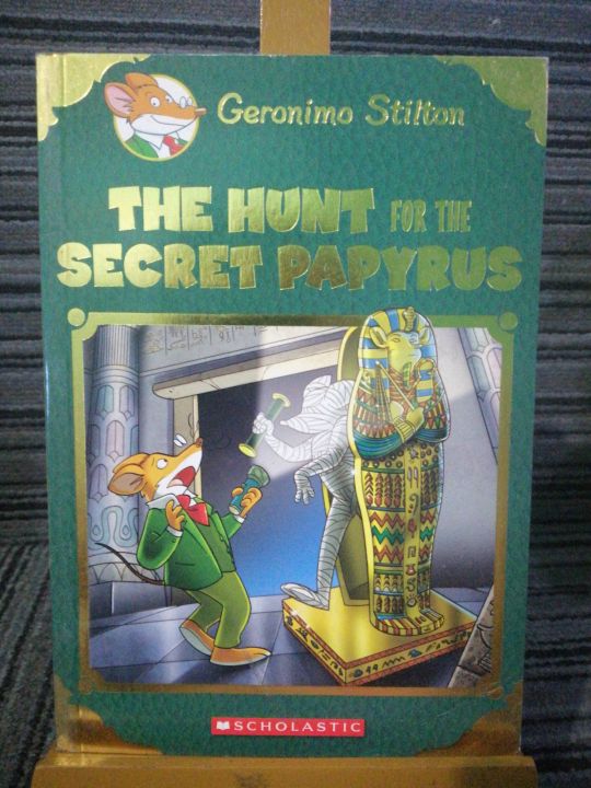 Geronimo Stilton The Hunt for the Secret Papyrus PB | Lazada PH